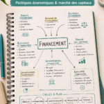 Image représentant des graphiques sur le financement économique.