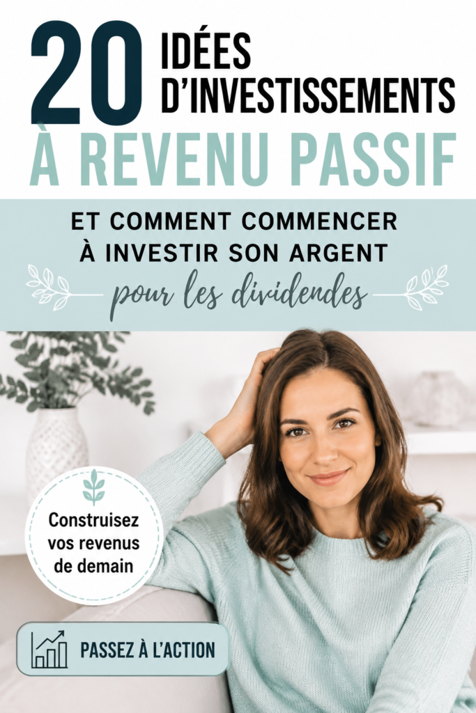 Femme souriante consultant des options d'investissement passif
