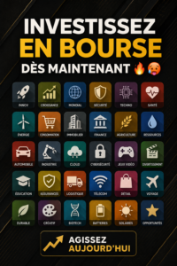 Femme utilisant un ordinateur pour investir dans les actions