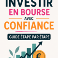 Femme regardant des graphiques des marchés financiers, en train d'apprendre à investir.