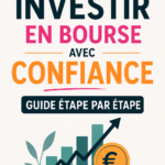 Femme regardant des graphiques des marchés financiers, en train d'apprendre à investir.
