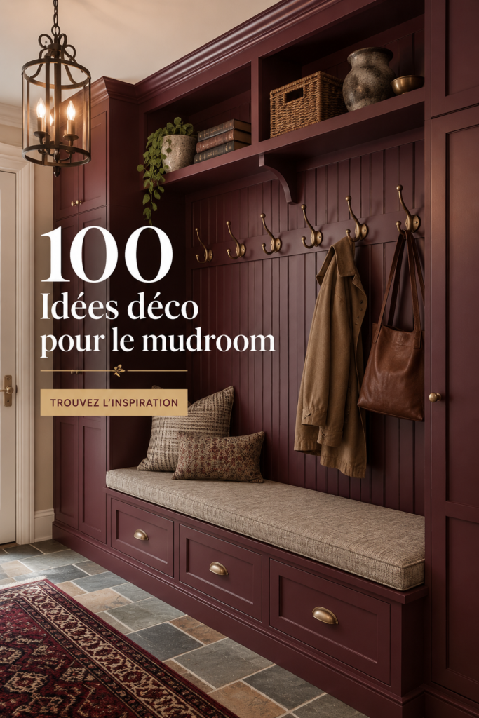 Une buanderie élégante et fonctionnelle avec un aménagement soigné et des objets décoratifs.