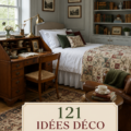 Ambiance chaleureuse d'un salon décoré dans le style Granny Chic