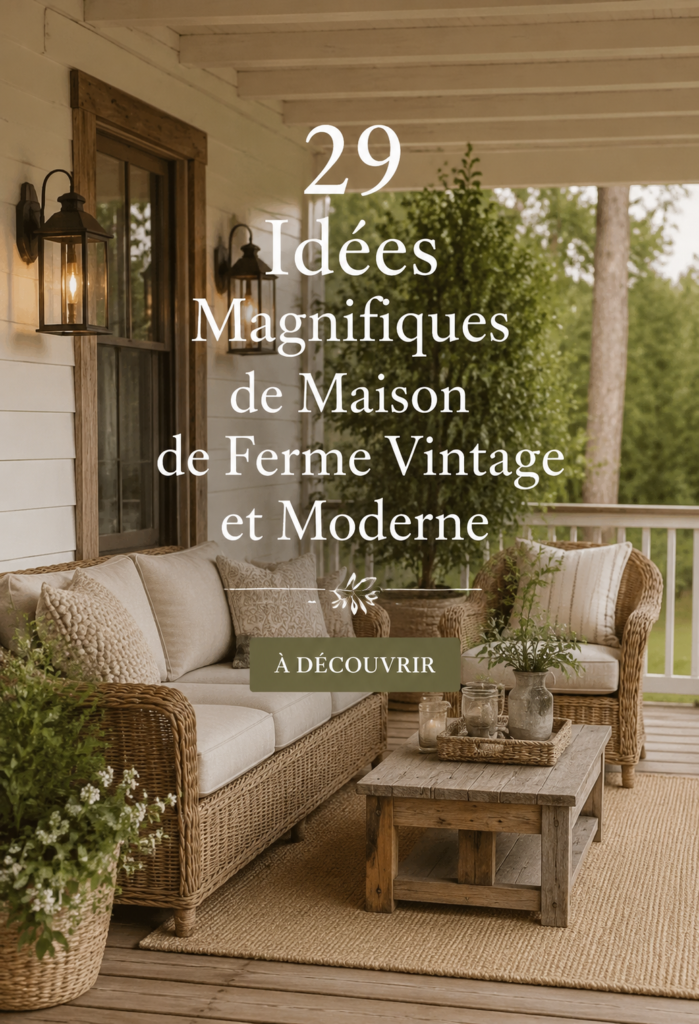 Intérieur d'une maison au style vintage moderne avec des accents chaleureux.