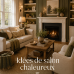Salon cosy avec des couleurs neutres et des meubles confortables
