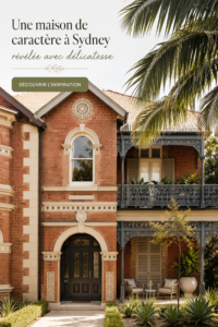 Image d'une maison patrimoniale rénovée, mêlant modernité et charme ancien.