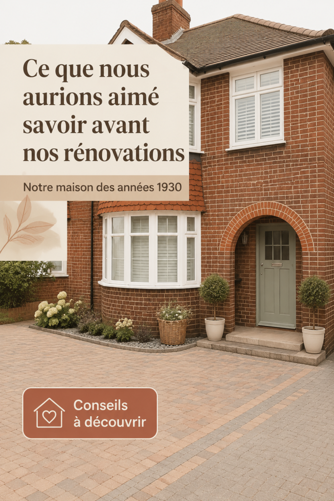 Maison rénovée avec goût, mettant en avant un style moderne et chaleureux.