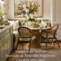 Photo d'une maison familiale rénovée en Nouvelle-Angleterre, mélange de charme victorien et de confort moderne.
