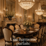 Intérieur lumineux et stylé avec des éléments de décoration harmonieux