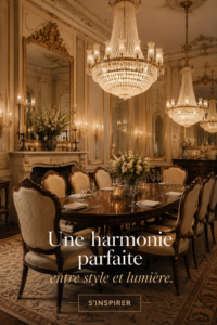 Intérieur lumineux et stylé avec des éléments de décoration harmonieux