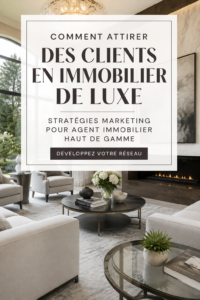 Une agent immobilier présente une maison de luxe à des clients