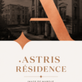 Un logo d'une résidence moderne illustrant l'importance du branding dans l'immobilier.