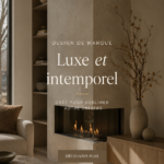 Maison de luxe conçue par Perle Studios, alliant confort et élégance