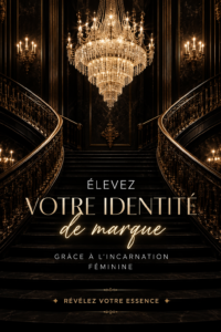 Image représentant une femme inspirante au travail sur son identité de marque
