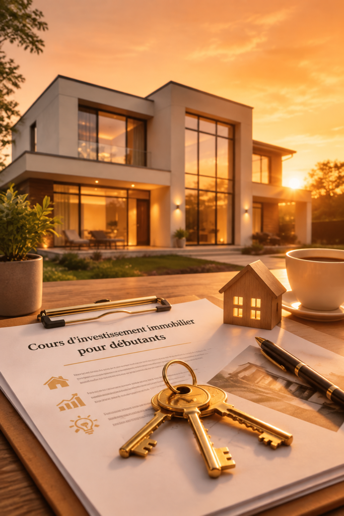 Femme explorant les options d'investissement immobilier.