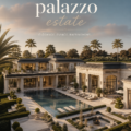 Image d'un élégant palazzo en plein soleil, symbolisant le luxe immobilier.