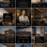 Modèles Canva pour Instagram dans le secteur immobilier