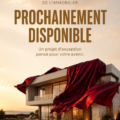 Poster immobilier accrocheur mettant en avant une maison à vendre.