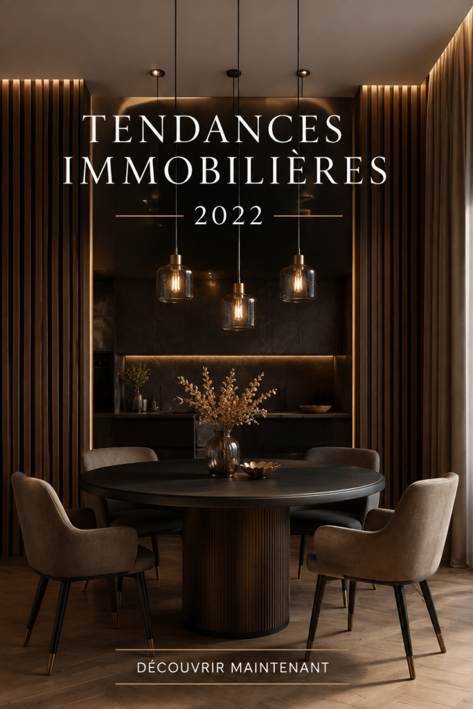 Vue d'un quartier résidentiel moderne représentant les tendances actuelles du marché immobilier.