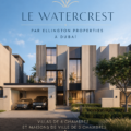 Vue d'ensemble de Watercrest, un projet résidentiel contemporain à Dubaï