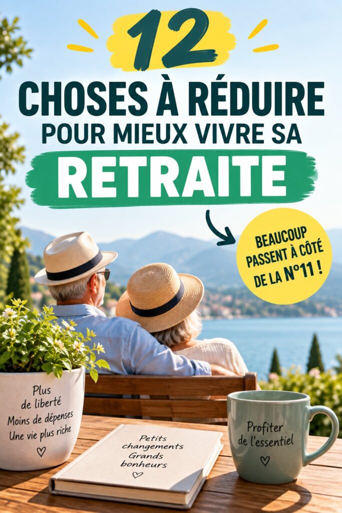 Une femme souriante profite de sa vie à la retraite en faisant des économies.