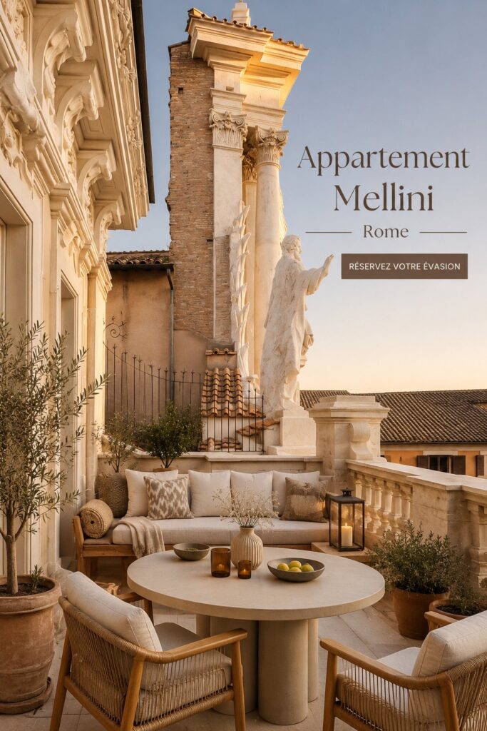 Appartement Mellini à Rome, un lieu convivial et accueillant