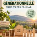 Famille réunie autour d'un document financier, discutant de la gestion de patrimoine