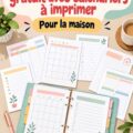 Classeur d'organisation pour une maison bien rangée avec des fournitures de bureau