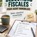 Agent immobilier consultant des informations sur ses déductions fiscales.