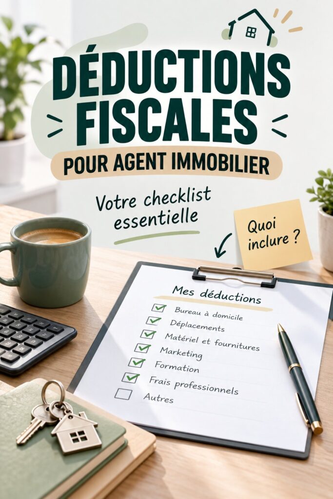 Agent immobilier consultant des informations sur ses déductions fiscales.