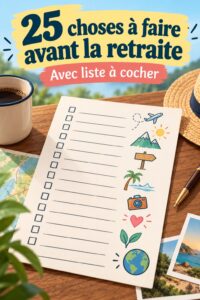 Femme souriante regardant des documents pour préparer sa retraite