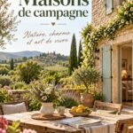 Une belle maison de campagne entourée de verdure