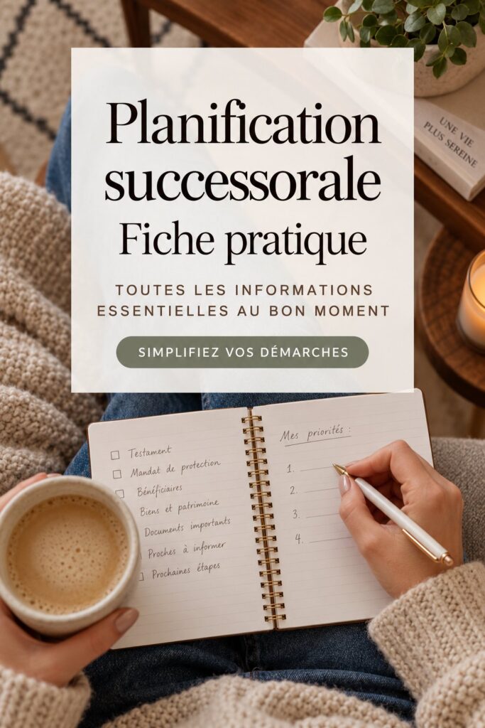 Image illustrant une famille réunie autour d'une table pour discuter de leur planification successorale.