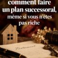 Femme tenant des documents pour établir un plan successoral, montrant des étapes accessibles.