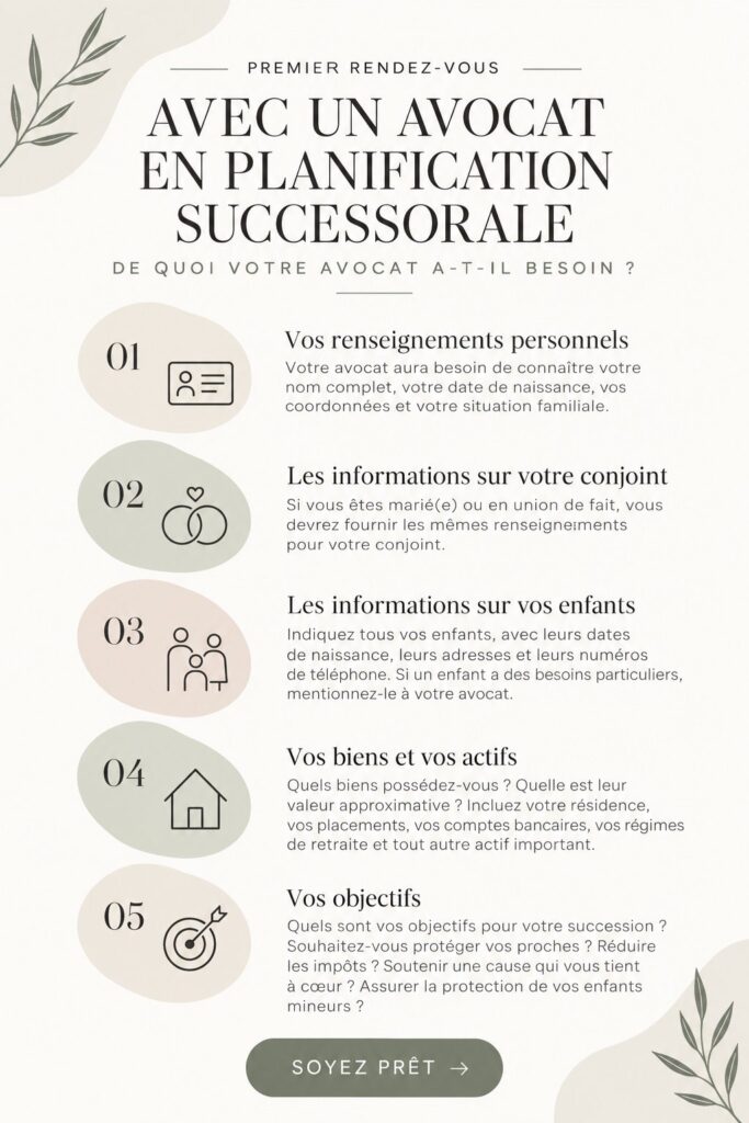 Femme discute avec un avocat lors d'un rendez-vous juridique sur la planification de patrimoine.