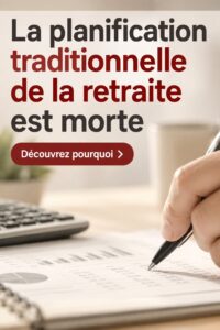 Femme réfléchissant à des solutions de planification de retraite moderne.
