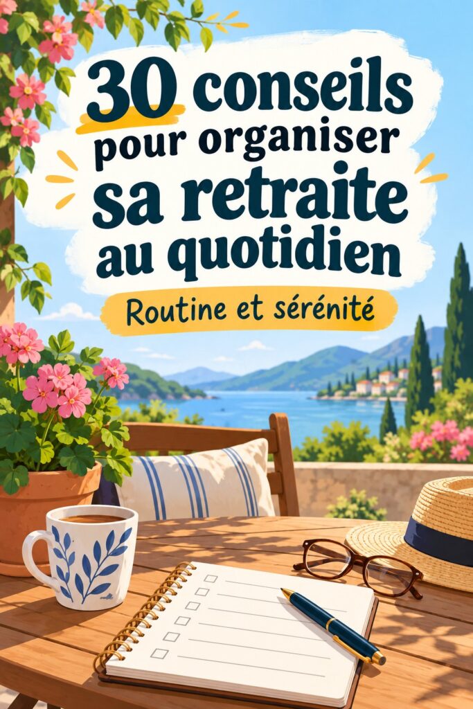 Femme souriante profitant d'une journée bien structurée après sa retraite