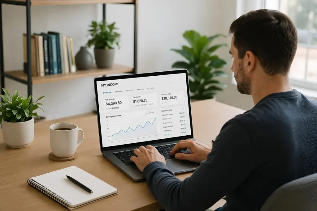 Capiwise Planner interface tableau de bord fiscal clair