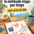Femme souriante planifiant sa retraite avec des documents financiers