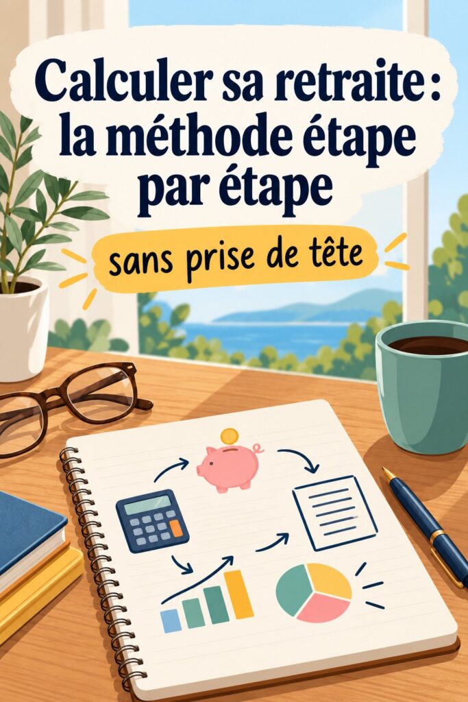 Femme souriante planifiant sa retraite avec des documents financiers