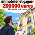 Illustration d'un entrepreneur en préservation immobilière examinant une propriété