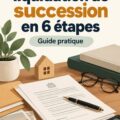 Une femme regardant des documents pour la liquidation de succession, soulignant l'importance de l'organisation.