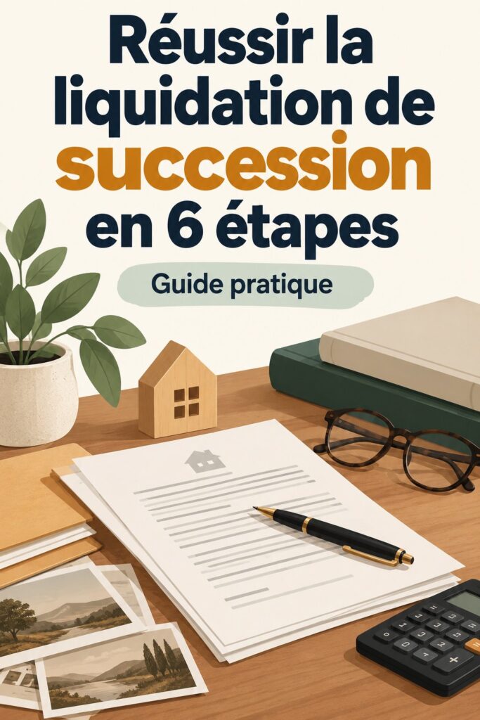Une femme regardant des documents pour la liquidation de succession, soulignant l'importance de l'organisation.