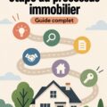 Un couple examinant des documents immobiliers, illustrant le processus d'achat d'une maison.
